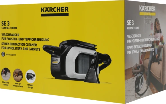 Пылесос моющий Karcher SE 3 500Вт черный/белый Пылесос моющий Karcher SE 3 500Вт черный/белый