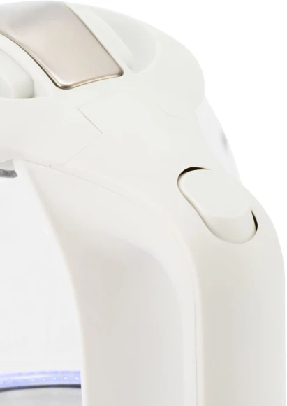 Чайник электрический Starwind SKG1056 1.8л. 2000Вт белый/прозрачный корпус: стекло