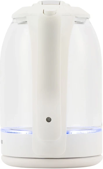 Чайник электрический Starwind SKG1056 1.8л. 2000Вт белый/прозрачный корпус: стекло