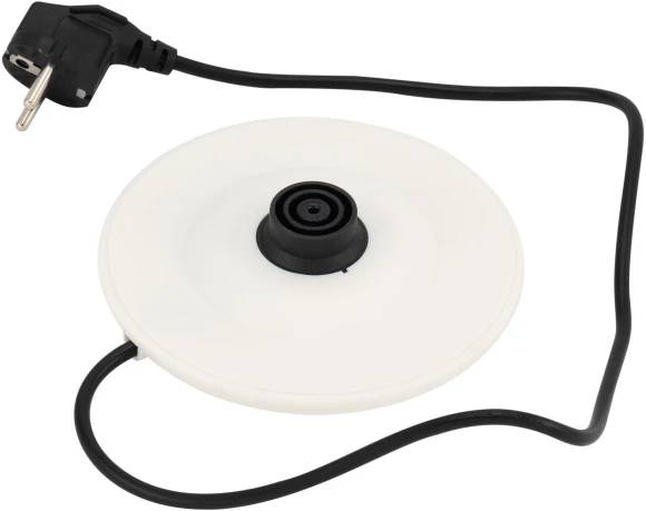 Чайник электрический Starwind SKG1056 1.8л. 2000Вт белый/прозрачный корпус: стекло