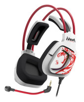 Наушники с микрофоном A4Tech Bloody G575 Naraka белый/красный 2м мониторные USB оголовье (G575 NARAKA) Наушники с микрофоном A4Tech Bloody G575 Naraka белый/красный 2м мониторные USB оголовье (G575 NARAKA)