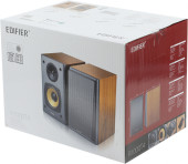 Колонки Edifier R1000T4 2.0 коричневый 24Вт Колонки Edifier R1000T4 2.0 коричневый 24Вт