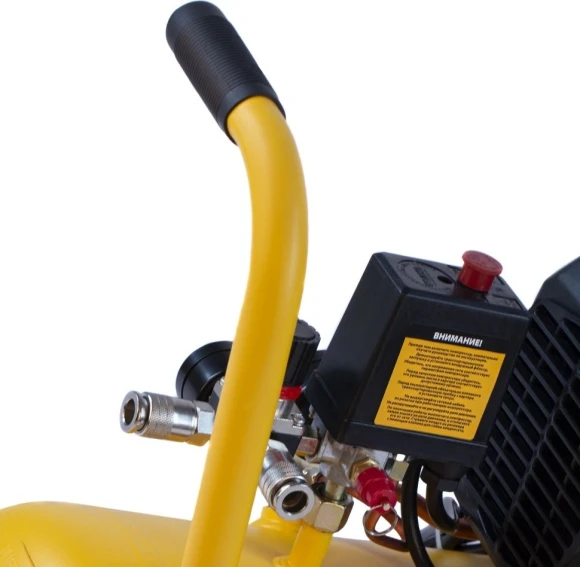 Компрессор поршневой Denzel DK1800/50,Х-PRO масляный 280л/мин 50л 1800Вт желтый/черный