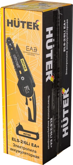 Цепная пила Huter ELS ELS-2/6Li аккум. дл.шины:6" (15.2cm) 1аккум. 2Ач ЗУ (70/10/33) Цепная пила Huter ELS ELS-2/6Li аккум. дл.шины:6" (15.2cm) 1аккум. 2Ач ЗУ (70/10/33)