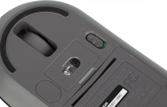 Мышь A4Tech Fstyler FG20 серый оптическая 2000dpi беспров. USB для ноутбука 4but (FG20 GREY)