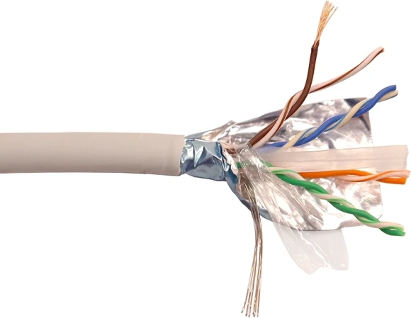 Кабель информационный Lanmaster lan-6eftp-pt-lszh-gy кат.6 FTP 4 пары 23AWG LSZH внешний 305м серый Кабель информационный Lanmaster lan-6eftp-pt-lszh-gy кат.6 FTP 4 пары 23AWG LSZH внешний 305м серый