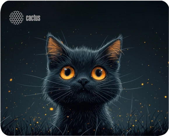 Коврик для мыши Cactus Owl blue 220x180x2мм (CS-MPC-P07XS)