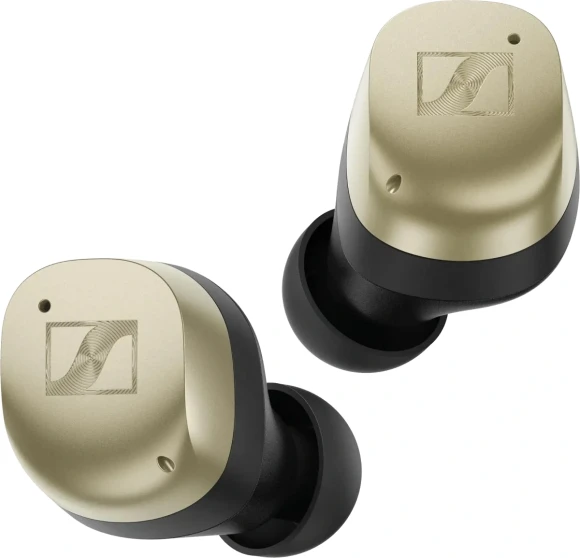 Гарнитура внутриканальные Sennheiser Momentum True Wireless 4 синий беспроводные bluetooth в ушной раковине (700441 MTW4 GOLD)