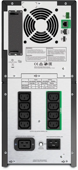 Источник бесперебойного питания APC Smart-UPS SMT2200IC 1980Вт 2200ВА черный Источник бесперебойного питания APC Smart-UPS SMT2200IC 1980Вт 2200ВА черный