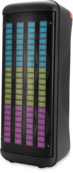 Минисистема Hyundai H-MC1236 черный 40Вт FM USB BT micro SD