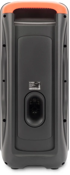 Минисистема Hyundai H-MC1236 черный 40Вт FM USB BT micro SD