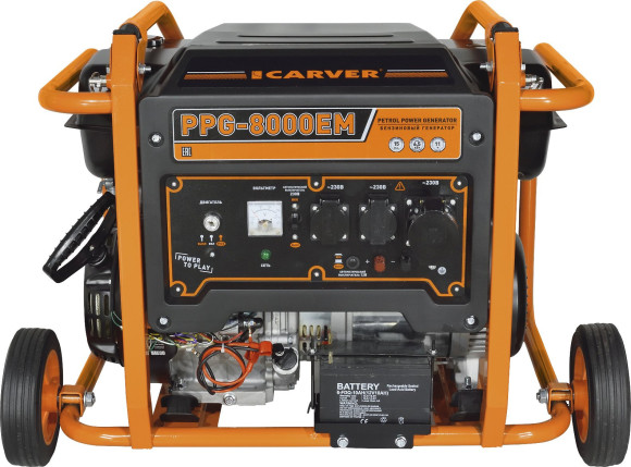 Генератор Carver PPG- 8000ЕM 6.5кВт Генератор Carver PPG- 8000ЕM 6.5кВт