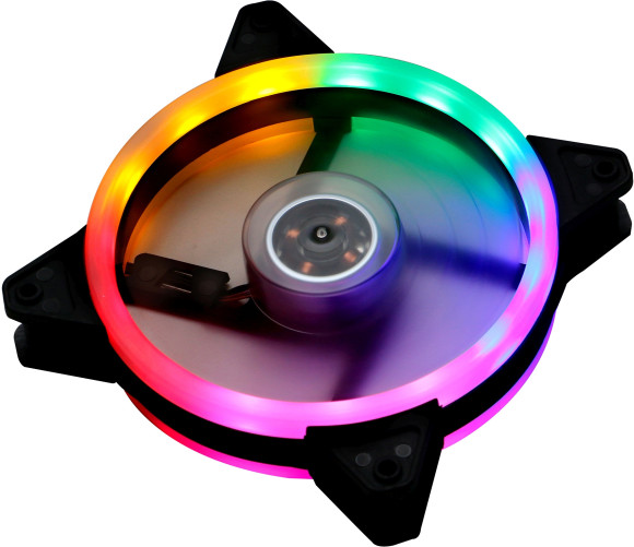 Вентилятор для корпуса Digma DFAN-FRGB3 RGB 120х120x25 черный 3-pin 4-pin (Molex) 23дБ Ret Вентилятор для корпуса Digma DFAN-FRGB3 RGB 120х120x25 черный 3-pin 4-pin (Molex) 23дБ Ret