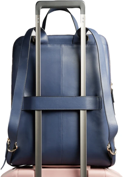 Рюкзак женский Piquadro Circle CA6216W92/BLU4 синий кожа