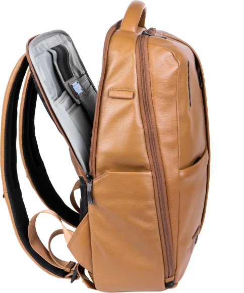 Рюкзак Piquadro Russel CA6766W137/G горчичный натур.кожа Рюкзак Piquadro Russel CA6766W137/G горчичный натур.кожа