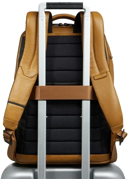 Рюкзак Piquadro Russel CA6766W137/G горчичный натур.кожа Рюкзак Piquadro Russel CA6766W137/G горчичный натур.кожа
