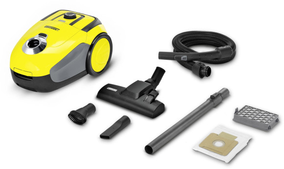 Пылесос Karcher VC 2 EU 700Вт желтый/черный Пылесос Karcher VC 2 EU 700Вт желтый/черный