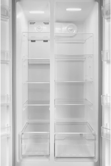 Холодильник Hyundai CS55023F 2-хкамерн. нержавеющая сталь Холодильник Hyundai CS55023F 2-хкамерн. нержавеющая сталь