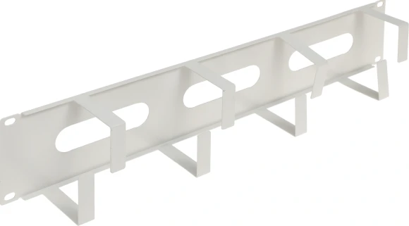 Кабельный органайзер горизонтальный NTSS NTSS-HORG-2U-4(70) односторонний кольца 2U шир.:19" глуб.:70мм (упак.:1шт)