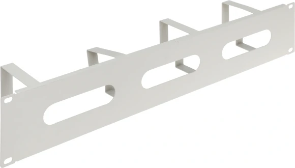 Кабельный органайзер горизонтальный NTSS NTSS-HORG-2U-4(70) односторонний кольца 2U шир.:19" глуб.:70мм (упак.:1шт)