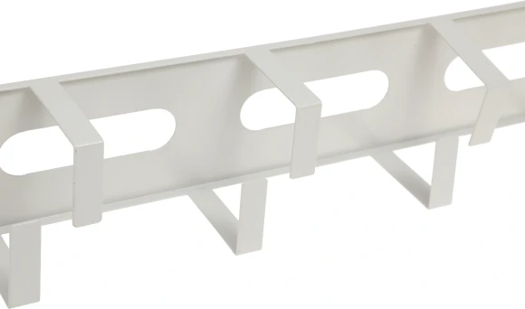 Кабельный органайзер горизонтальный NTSS NTSS-HORG-2U-4(70) односторонний кольца 2U шир.:19" глуб.:70мм (упак.:1шт)