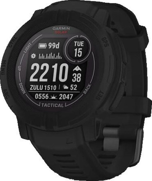 Смарт-часы Garmin Forerunner 955 33мм 1.3" корп.черный рем.черный разм.брасл.:130-220мм (010-02638-30)