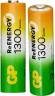 Аккумулятор GP 130AAHCRGY-2CRCB2 AA 1300mAh (2шт) Аккумулятор GP 130AAHCRGY-2CRCB2 AA 1300mAh (2шт)