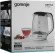Чайник электрический Gorenje K17GXG 1.7л. 2200Вт белый/серебристый корпус: стекло/пластик