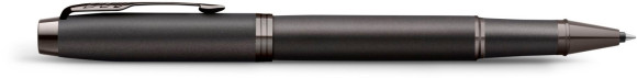 Ручка роллер Parker IM Monochrome T328 (2172960) Gun Metal F черн. черн. подар.кор.