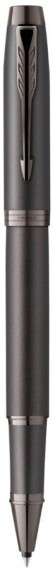 Ручка роллер Parker IM Monochrome T328 (2172960) Gun Metal F черн. черн. подар.кор.