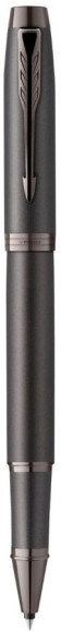 Ручка роллер Parker IM Monochrome T328 (2172960) Gun Metal F черн. черн. подар.кор.