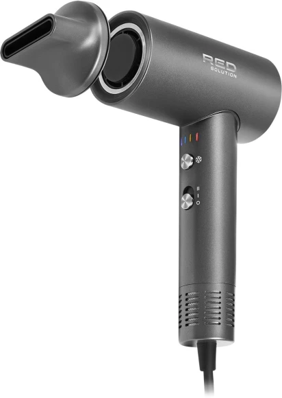 Фен Red Solution RF-510 1400Вт серый/серебристый Фен Red Solution RF-510 1400Вт серый/серебристый