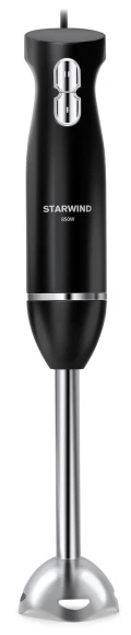 Блендер погружной Starwind SBP2200 850Вт черный/серебристый