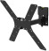 Кронштейн для телевизора Holder LCDS-5520-B черный 32"-55" макс.45кг настенный поворотно-выдвижной и наклонный Кронштейн для телевизора Holder LCDS-5520-B черный 32"-55" макс.45кг настенный поворотно-выдвижной и наклонный