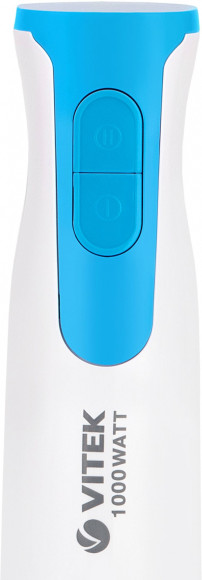 Блендер погружной Vitek VT-8530 1000Вт белый/бирюзовый Блендер погружной Vitek VT-8530 1000Вт белый/бирюзовый