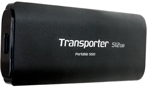 Накопитель SSD Patriot USB-C 512GB PTP512GPEC Transporter черный