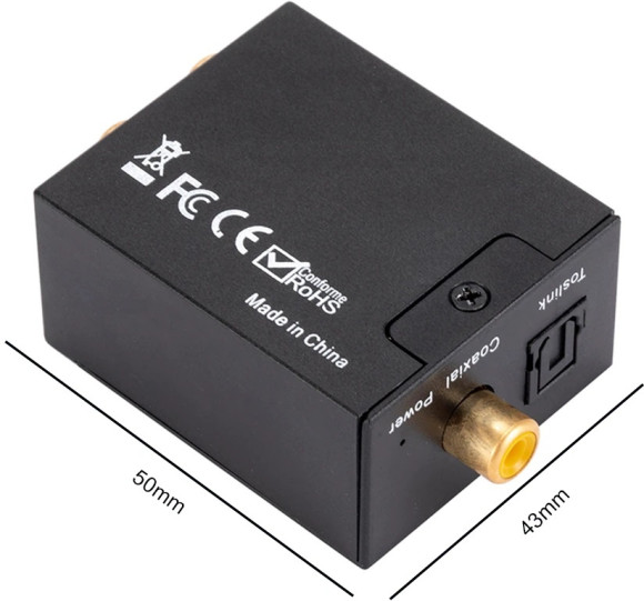 Переходник аудио Premier 5-987 TOS (f)/2хRCA (f) черный Переходник аудио Premier 5-987 TOS (f)/2хRCA (f) черный