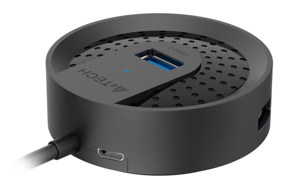 Разветвитель USB 3.0 A4Tech HUB-30 4порт. черный Разветвитель USB 3.0 A4Tech HUB-30 4порт. черный