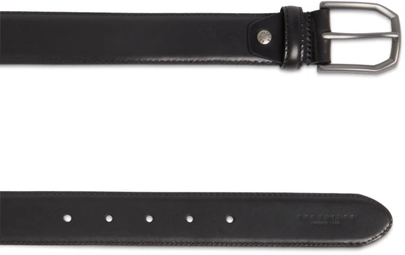 Ремень мужской The Bridge Brunelleschi 0345951R/7R 110х3.5см черный натур.кожа