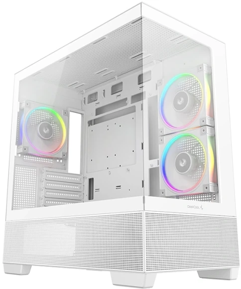 Корпус Deepcool CG380 3F белый без БП mATX 6x120mm 3x140mm 2xUSB3.0 audio bott PSU