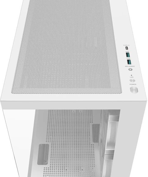 Корпус Deepcool CG380 3F белый без БП mATX 6x120mm 3x140mm 2xUSB3.0 audio bott PSU