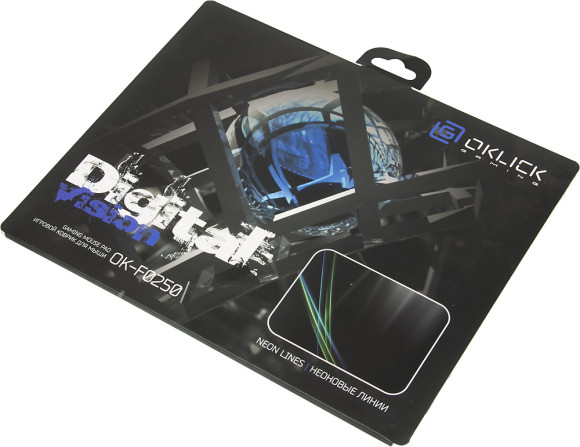 Коврик для мыши Оклик OK-F0250 Мини рисунок/линии неоновые 250x200x3мм Коврик для мыши Оклик OK-F0250 Мини рисунок/линии неоновые 250x200x3мм