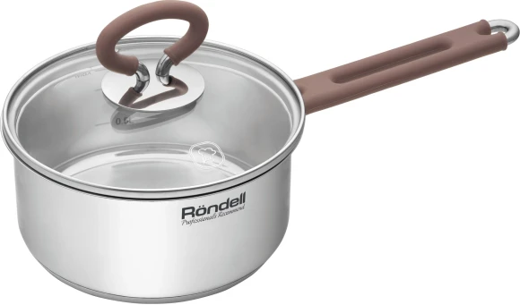 Ковш Rondell Etery RDS-1598 1.3л. d=16см (с крышкой) стальной