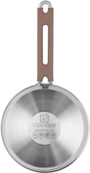 Ковш Rondell Etery RDS-1598 1.3л. d=16см (с крышкой) стальной