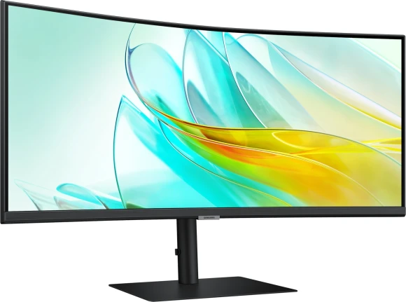 Монитор Samsung 34" ViewFinity S6 S34C650UAIXCI черный VA LED 5ms 21:9 HDMI M/M полуматовая 350cd 178гр/178гр 3440x1440 100Hz FreeSync DP Ultra WQHD USB 8кг