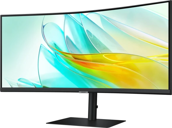 Монитор Samsung 34" ViewFinity S6 S34C650UAIXCI черный VA LED 5ms 21:9 HDMI M/M полуматовая 350cd 178гр/178гр 3440x1440 100Hz FreeSync DP Ultra WQHD USB 8кг