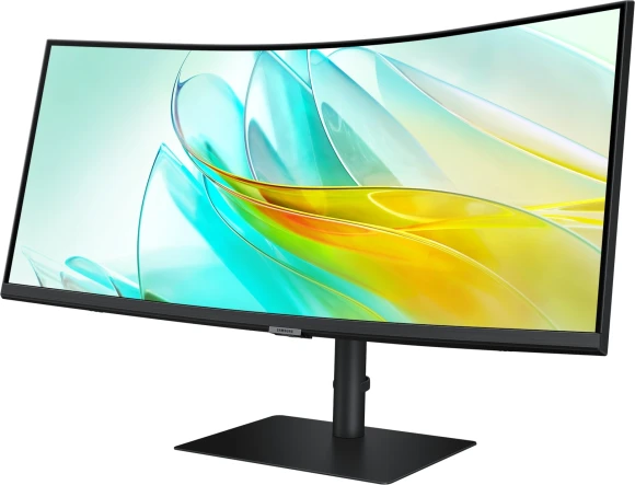 Монитор Samsung 34" ViewFinity S6 S34C650UAIXCI черный VA LED 5ms 21:9 HDMI M/M полуматовая 350cd 178гр/178гр 3440x1440 100Hz FreeSync DP Ultra WQHD USB 8кг