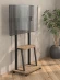 Стойка для телевизора Holder PR-108 черный/дуб 32"-65" макс.40кг напольный мобильный