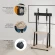 Стойка для телевизора Holder PR-108 черный/дуб 32"-65" макс.40кг напольный мобильный