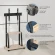 Стойка для телевизора Holder PR-108 черный/дуб 32"-65" макс.40кг напольный мобильный
